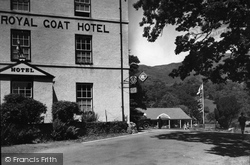 Royal Goat Hotel c.1950, Beddgelert