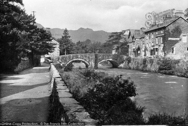 Photo of Beddgelert, The Bridge 1925