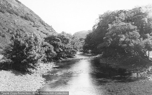 Photo of Beddgelert, The River c.1960