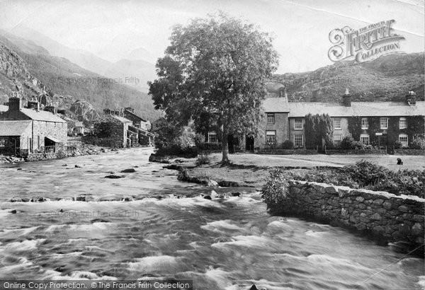 Photo of Beddgelert, The River Glaslyn 1913