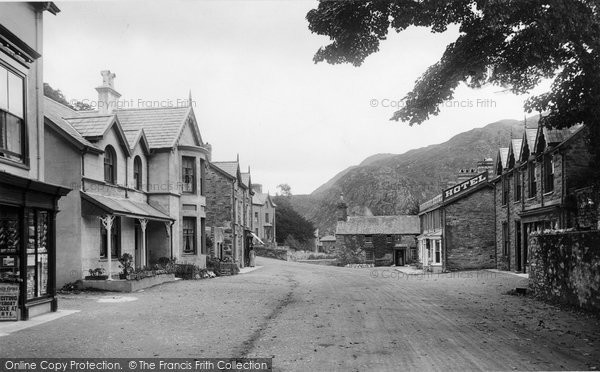 Photo of Beddgelert, The Village 1913