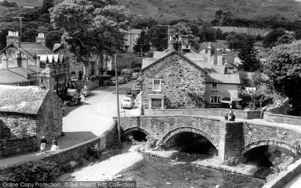 Photo of Beddgelert, The Village c.1960