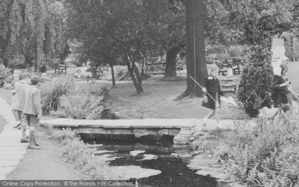 Photo of Beddington, Crossing The Stream 1950