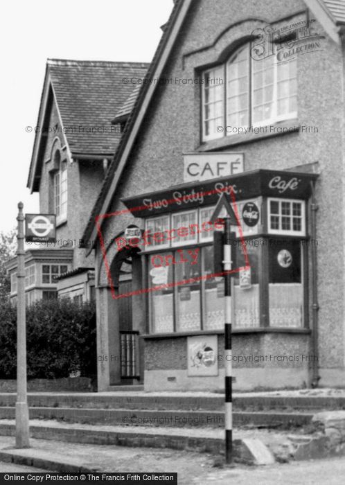 Photo of Beddington, Croydon Road, Cafe 1952