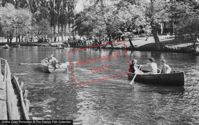 Photo of Beddington, Rowing Boats In The Grange Park c.1960