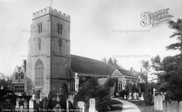 Photo of Beddington, St Mary's Church 1890