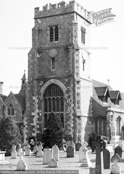 Photo of Beddington, St Mary's Church 1952