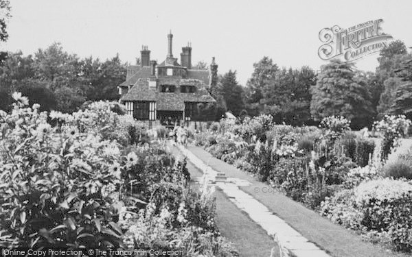 Photo of Beddington, The Flowered Walk, The Grange 1950 
