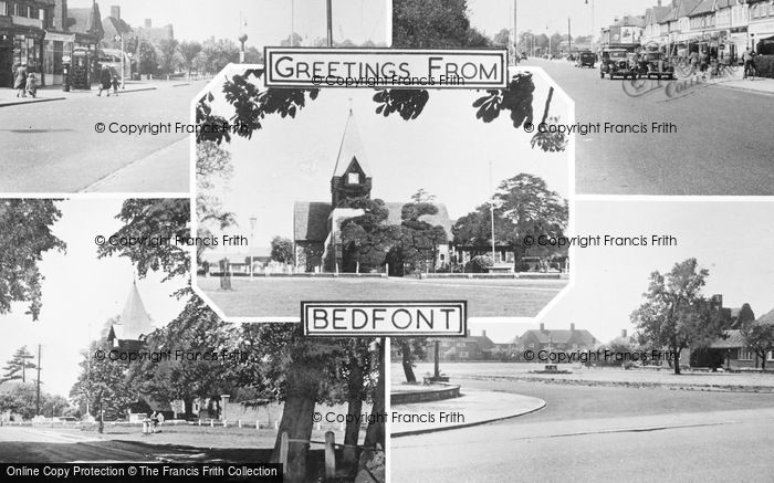 Photo of Bedfont, Composite c.1951