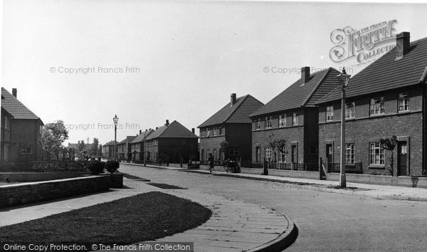 Photo of Bedfont, Elm Road, Council Estate c.1951