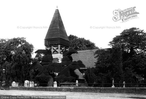 Photo of Bedfont, St Mary's Church From The South East 1895
