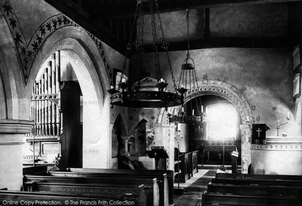 Photo of Bedfont, St Mary's Church, In The Nave 1895