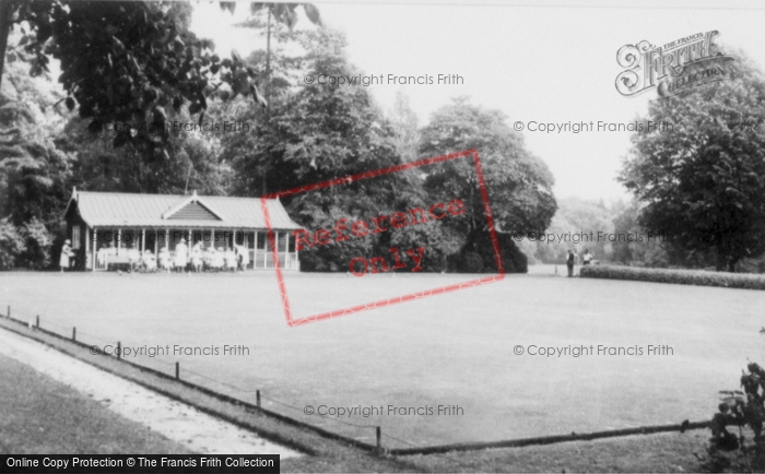 Photo of Bedford, Bowling Green, The Park c.1950