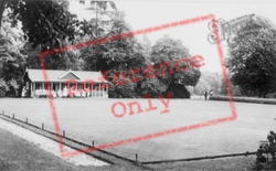 Bowling Green, The Park c.1950, Bedford