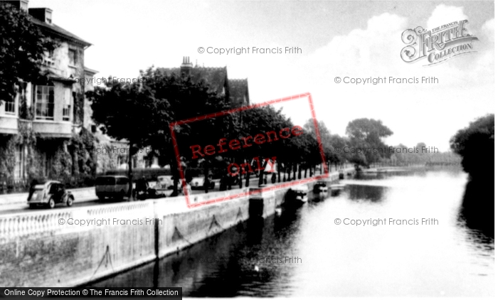 Photo of Bedford, Embankment And River Ouse c.1955