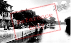 Embankment And River Ouse c.1955, Bedford
