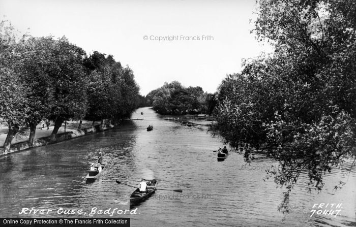 Photo of Bedford, From Suspension Bridge 1921