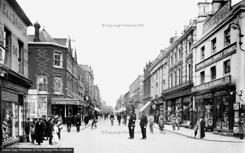 Bedford, High Street 1921