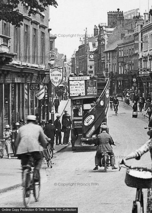 Photo of Bedford, High Street 1921