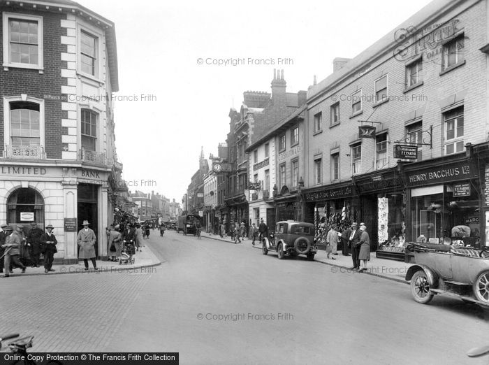 Photo of Bedford, High Street 1929