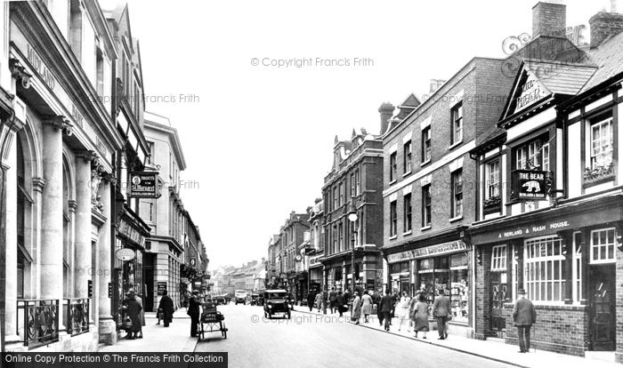 Photo of Bedford, High Street 1929