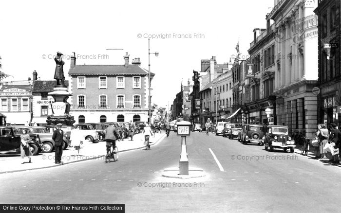 Photo of Bedford, High Street c.1955