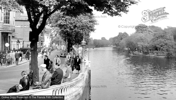 Photo of Bedford, River Ouse And The Embankment c.1955