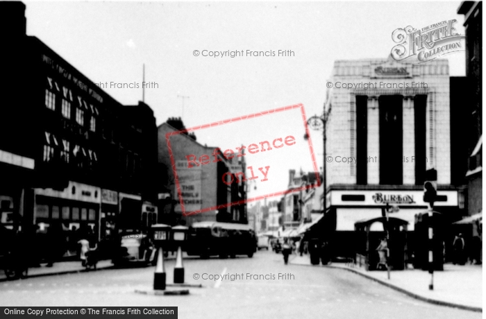 Photo of Bedford, Silver Street c.1955