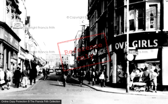 Photo of Bedford, Silver Street c.1965