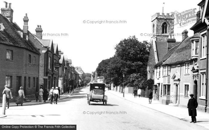 Photo of Bedford, St John's Street 1921