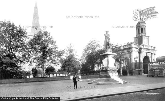 Photo of Bedford, St Paul's Church 1897