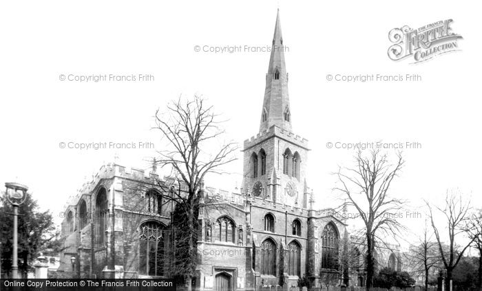 Photo of Bedford, St Paul's Church 1898