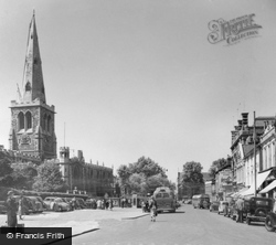 St Paul's Church c.1955, Bedford