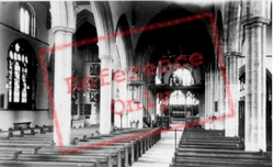 St Paul's Church Interior c.1960, Bedford
