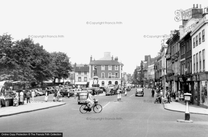 Bedford, St Paul's Square c1955