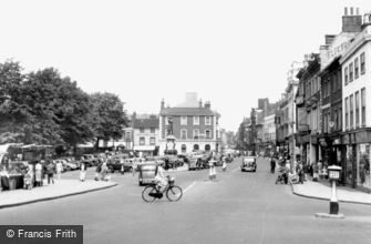 Bedford, St Paul's Square c1955