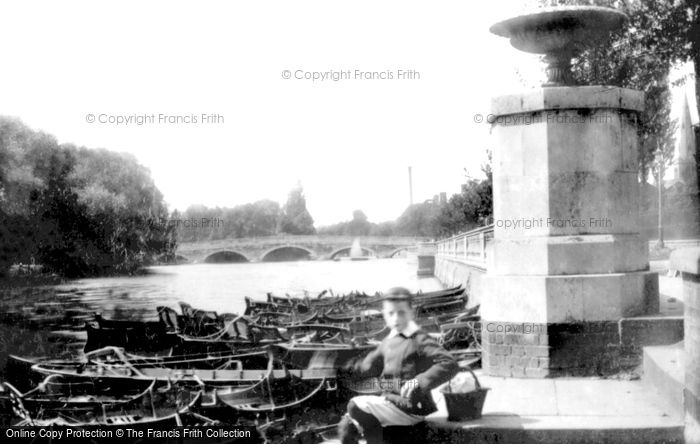 Photo of Bedford, Stone Bridge From Boat Station 1897