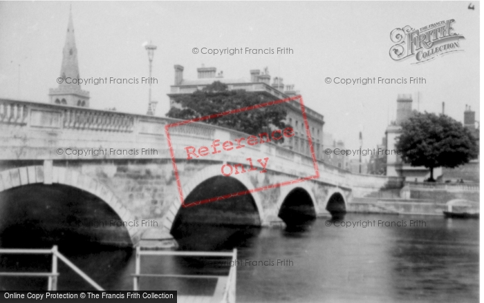 Photo of Bedford, The Bridge c.1890