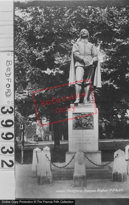 Photo of Bedford, The Bunyan Statue 1897