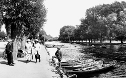 The Embankment And River Ouse 1921, Bedford
