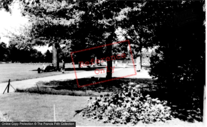 Photo of Bedford, The Park c.1960