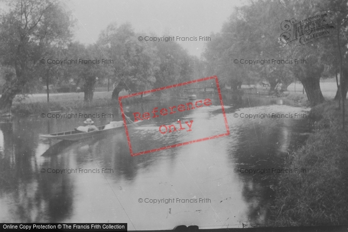Photo of Bedford, The River At Newnham Bridge 1921