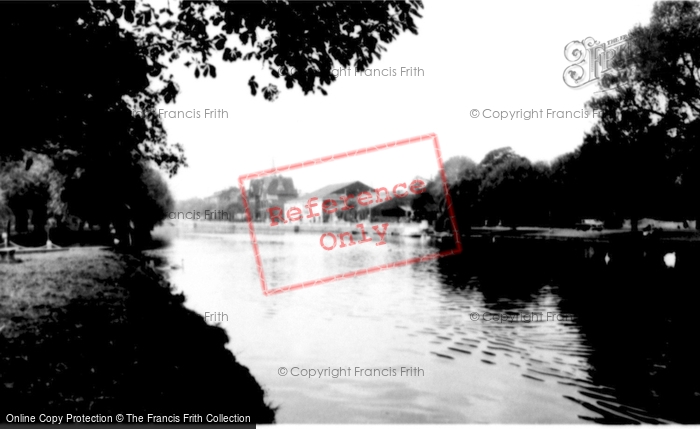 Photo of Bedford, The River c.1960