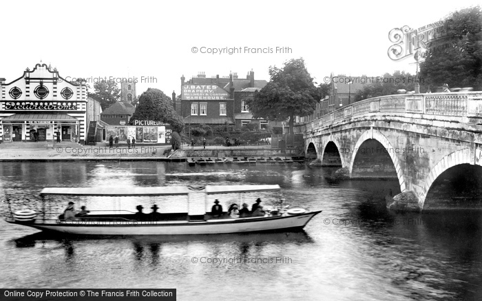 Photo of Bedford, The River Ouse And Town Bridge 1921
