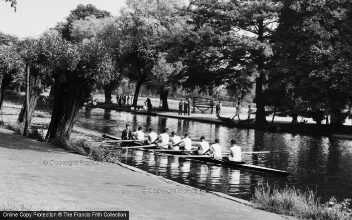 Photo of Bedford, The River Ouse, Eight c.1955