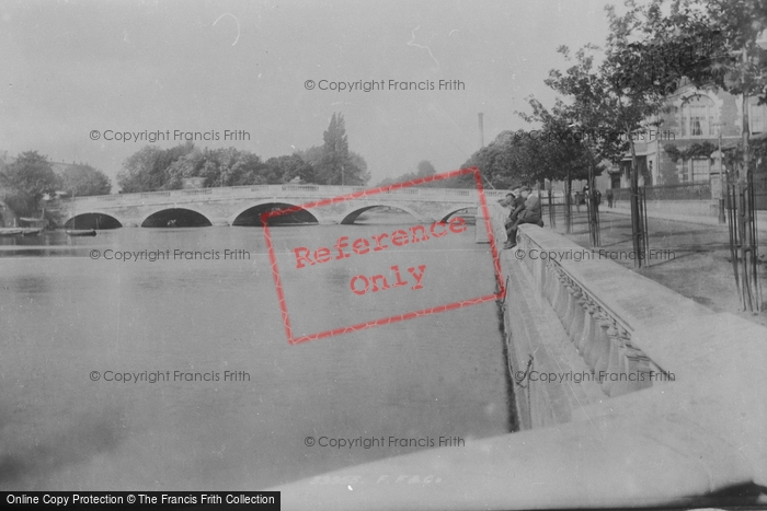 Photo of Bedford, The Stone Bridge And Promenade 1897