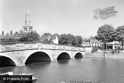 Town Bridge c.1955, Bedford