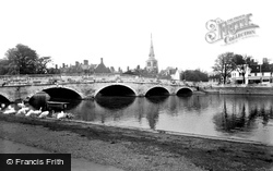 Town Bridge c.1960, Bedford