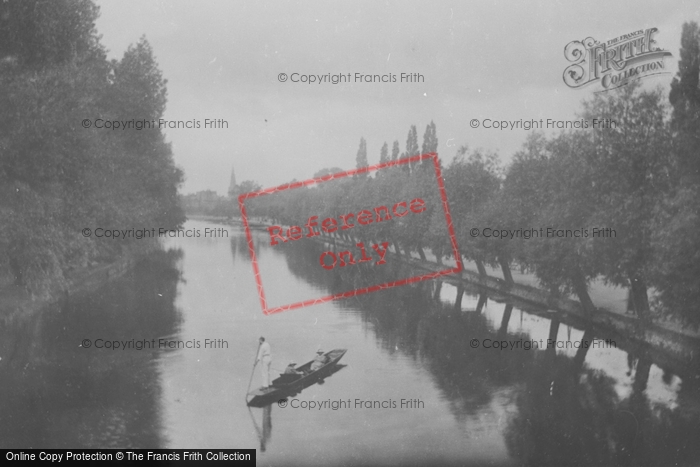 Photo of Bedford, View From Suspension Bridge 1921