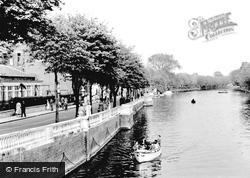View From Town Bridge c.1955, Bedford